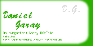 daniel garay business card